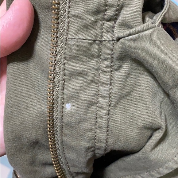 mine Plaid Utility Jacket Green Sz Small - Picture 10 of 10